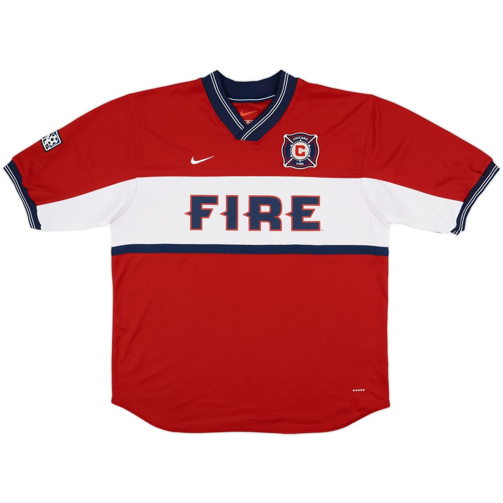 2000-02 Chicago Fire Home Shirt - 10/10 - (XL)