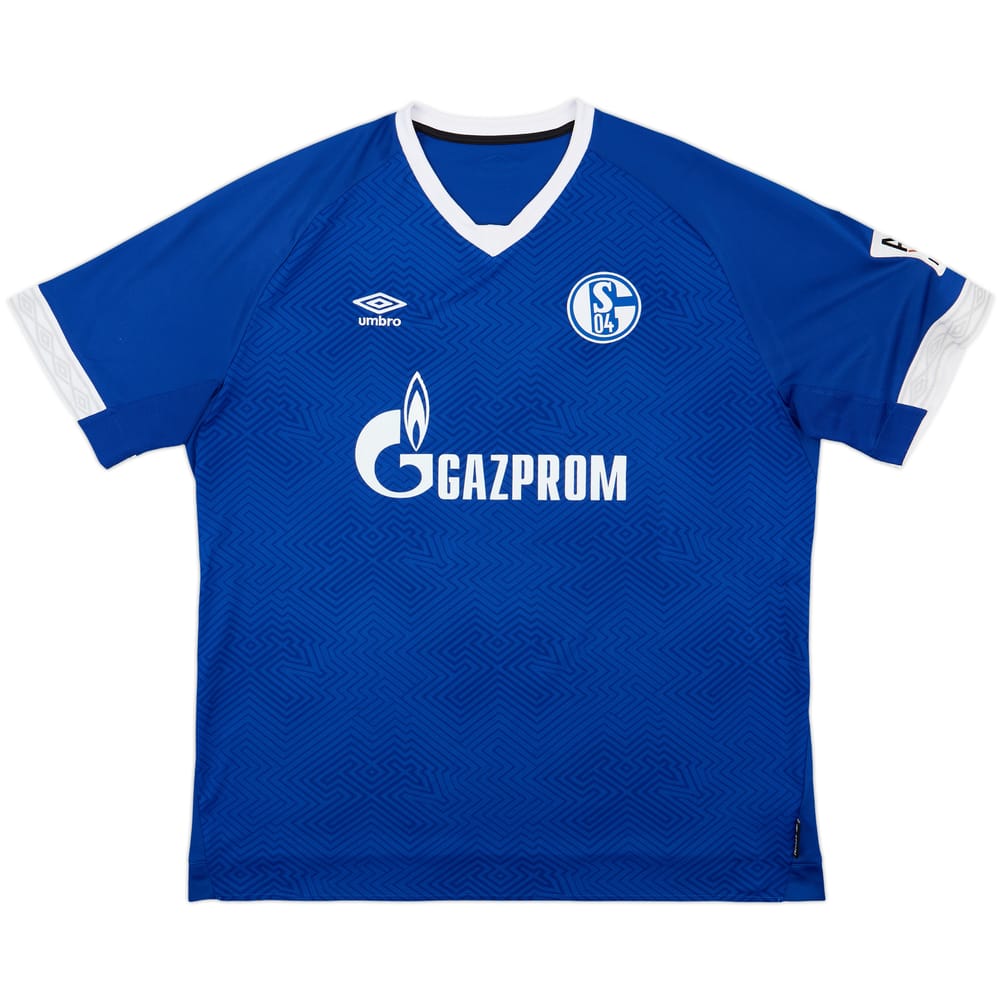 2018-19 Schalke Home Shirt - 7/10 - (3XL)
