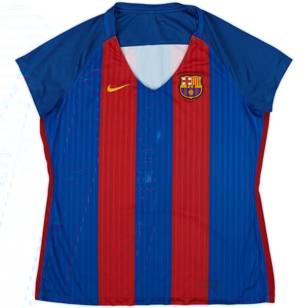 2016-17 Barcelona Home Shirt - 5/10 - (Women's XL)