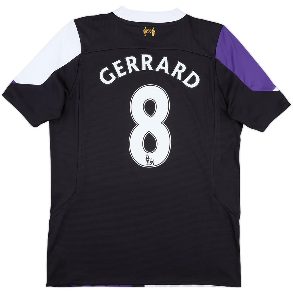 2013-14 Liverpool Third Shirt Gerrard #8 - 8/10 - (L)