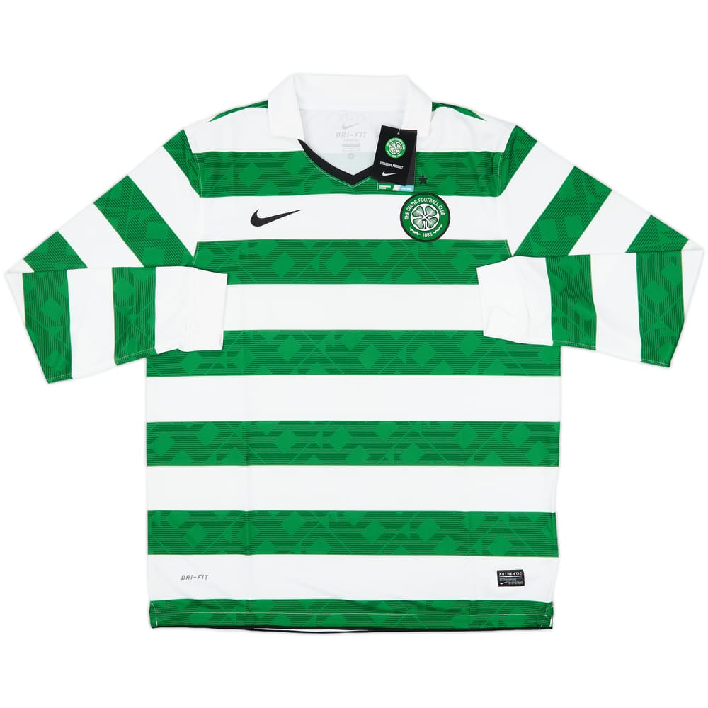 2010-12 Celtic Home L/S Shirt (XL)