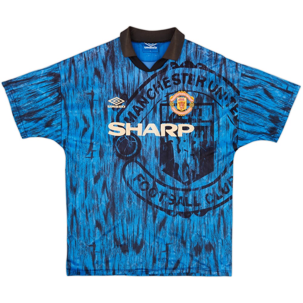 1992-93 Manchester United Away Shirt - 6/10 - (L)