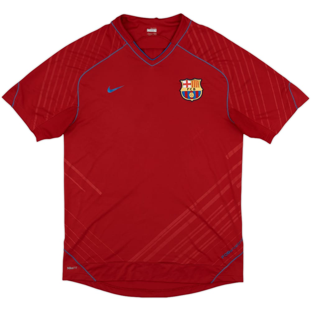 2007-08 Barcelona Nike Training Shirt - 7/10 - (L)