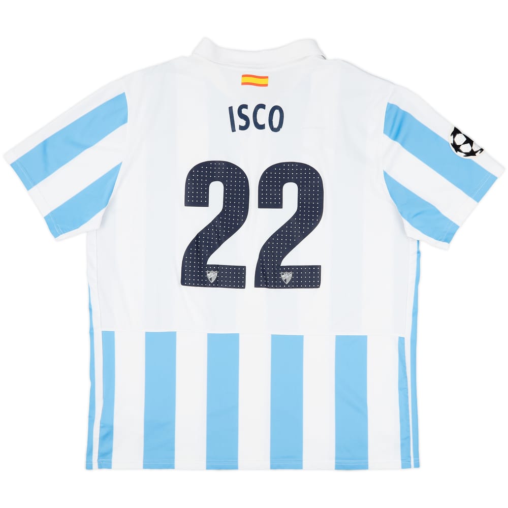 2012-13 Malaga CL Home Shirt Isco #22 - 7/10 - (XXL)