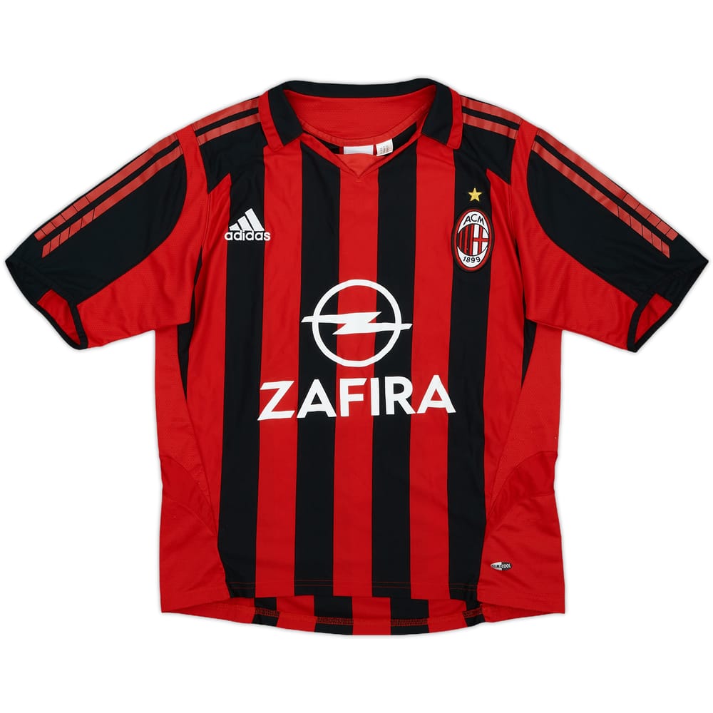 2005-06 AC Milan Home Shirt - 7/10 - (L.Boys)