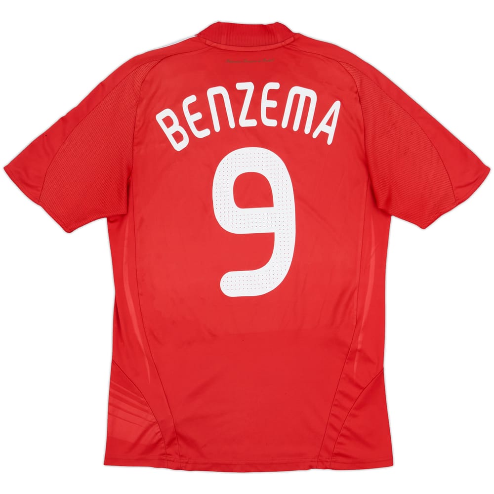 2007-08 France Away Shirt Benzema #9 - 5/10 - (S)