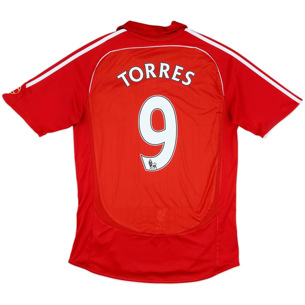 2006-08 Liverpool Home Shirt Torres #9 - 5/10 - (M)