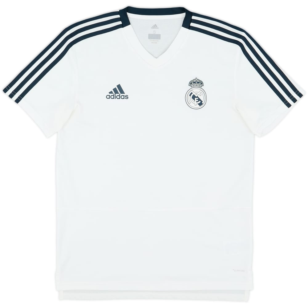 2018-19 Real Madrid adidas Training Shirt - 7/10 - (S)