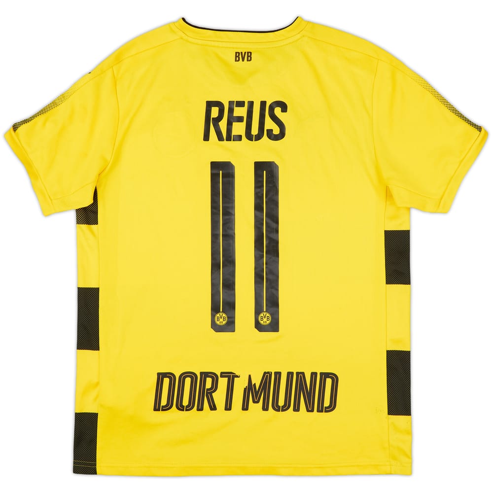 2017-18 Borussia Dortmund Home Shirt Reus #11 - 4/10 - (XL.Boys)