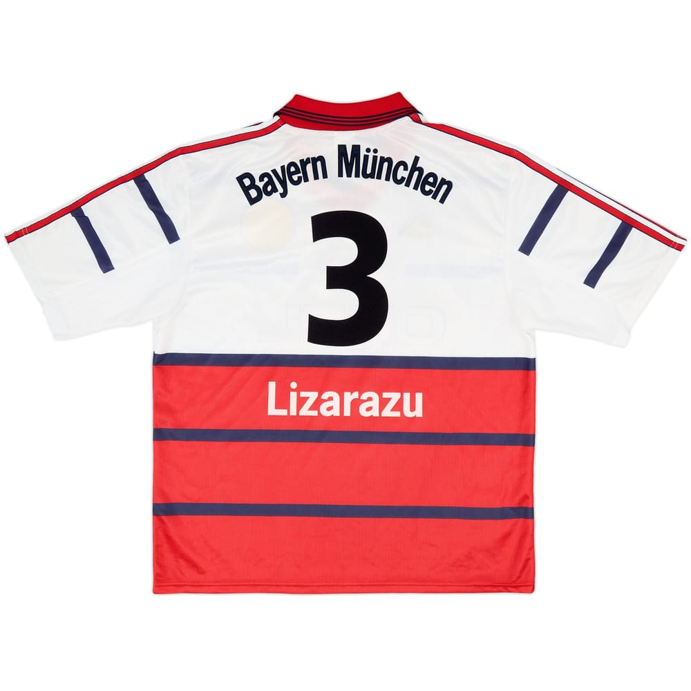 1998-00 Bayern Munich Away Shirt Lizarazu #3 - 7/10 - (L)