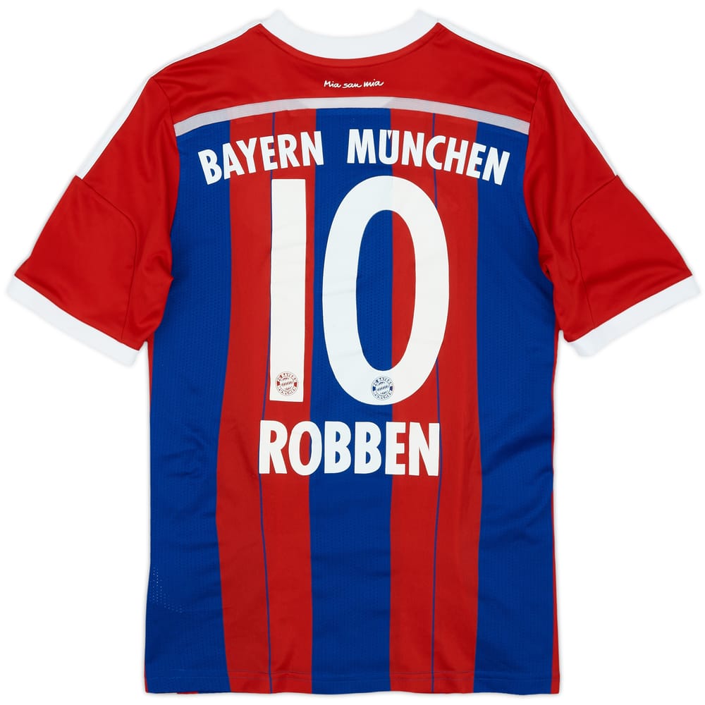 2014-15 Bayern Munich Home Shirt Robben #10 - 7/10 - (XL.Boys)