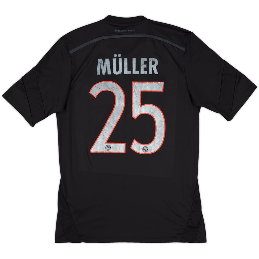 2014-15 Bayern Munich Third Shirt Muller #25 - 5/10 - (S)