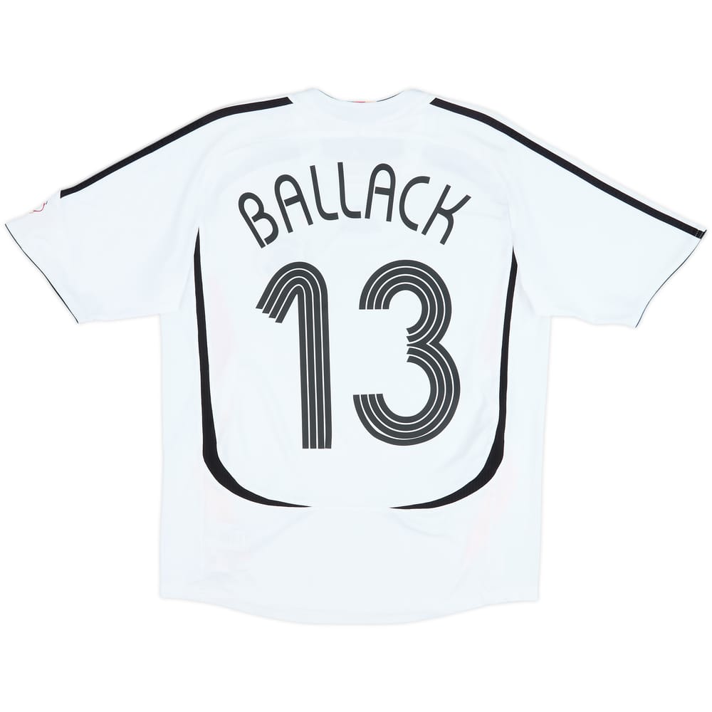 2005-07 Germany Home Shirt Ballack #13 - 8/10 - (XL.Boys)
