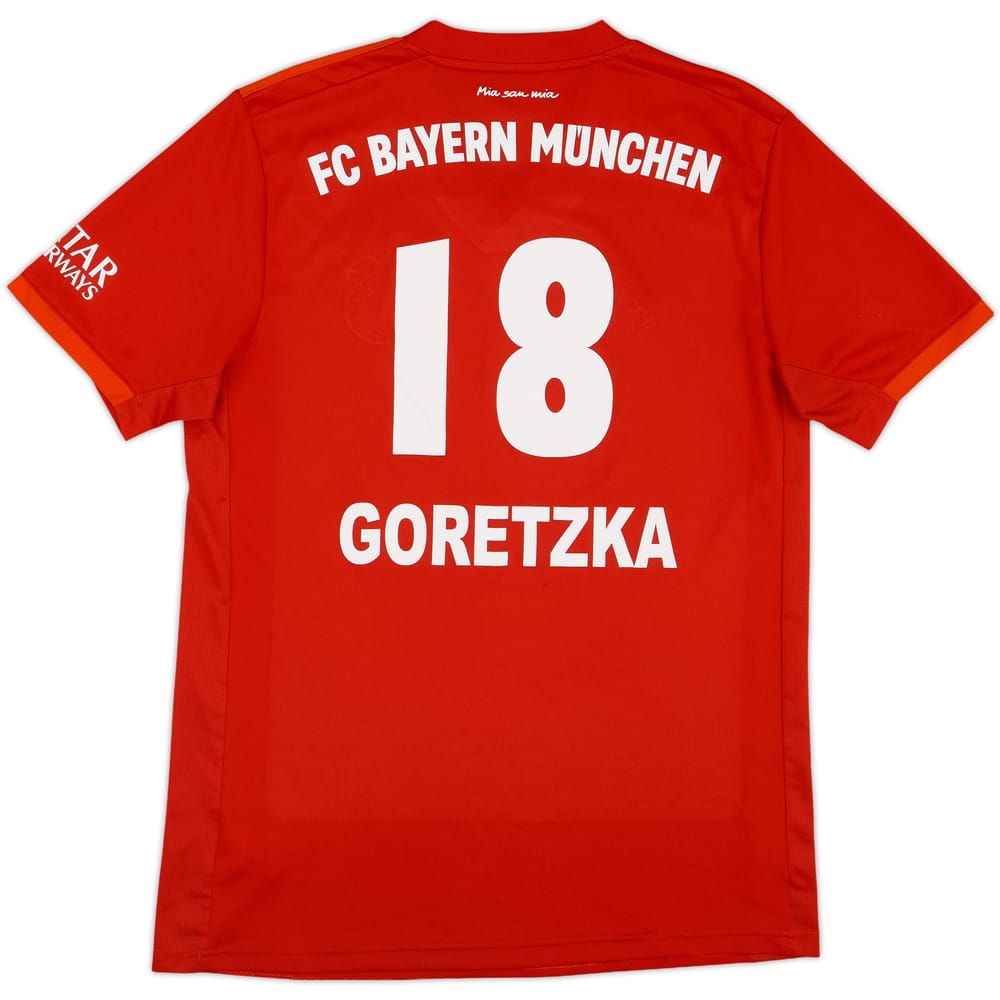 2019-20 Bayern Munich Home Shirt Goretzka #18 - 8/10 - (M)