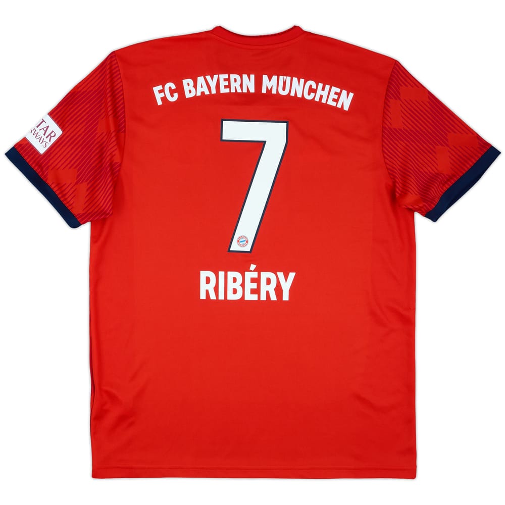 2018-19 Bayern Munich Home Shirt Ribery #7 - 10/10 - (L)