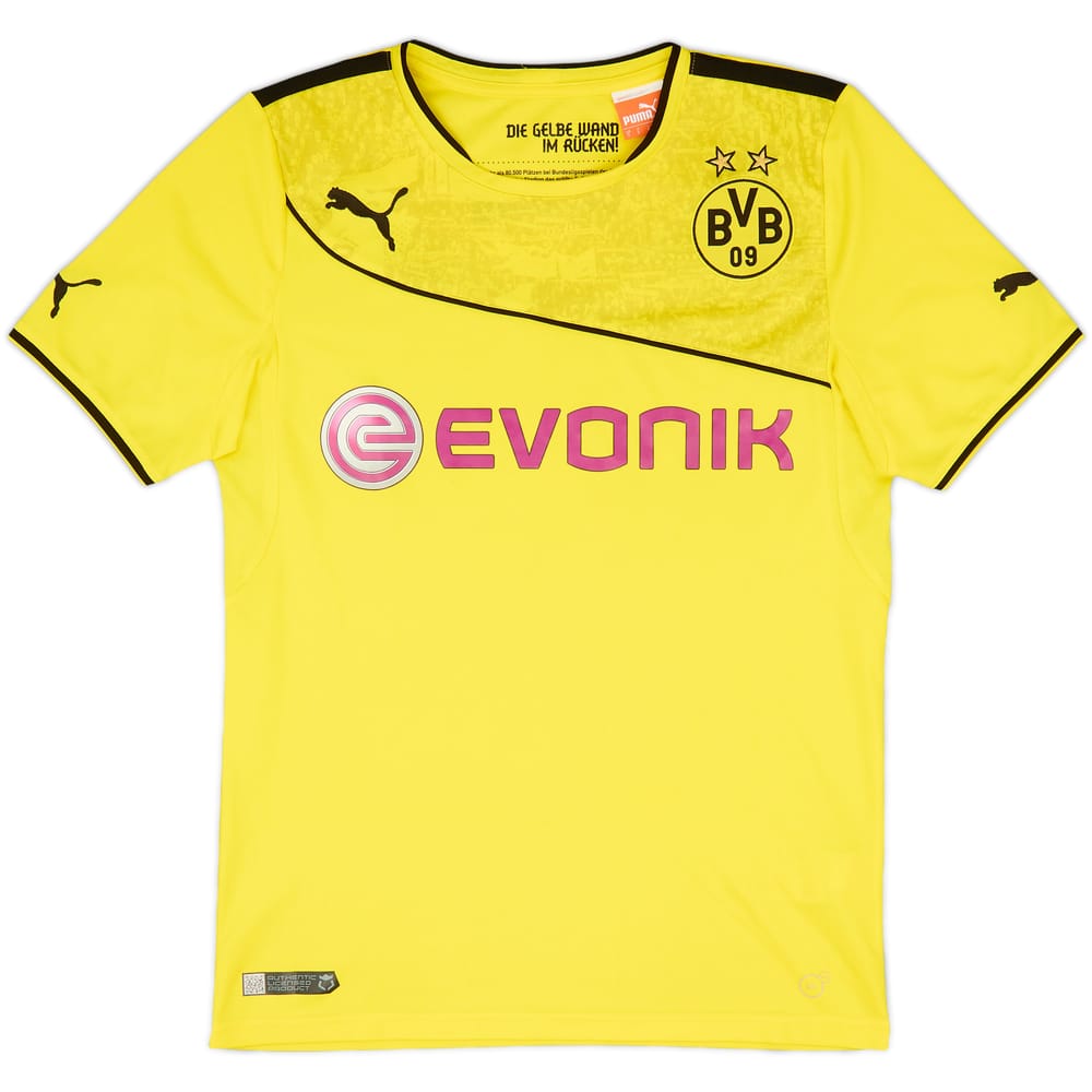 2013-14 Borussia Dortmund Winter Home Shirt - 10/10 - (S)