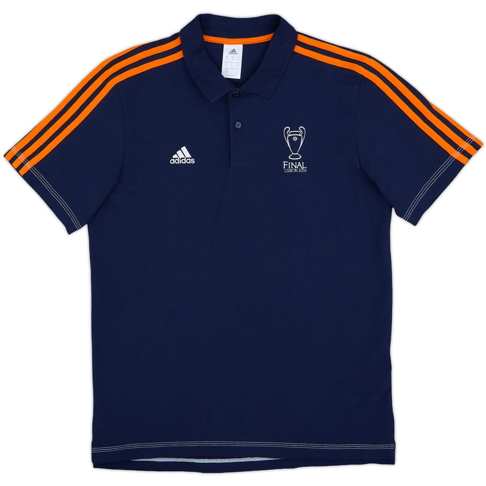 2013-14 adidas Champions League Final 'Lisbon 2014' Polo Shirt - 8/10 - (M)