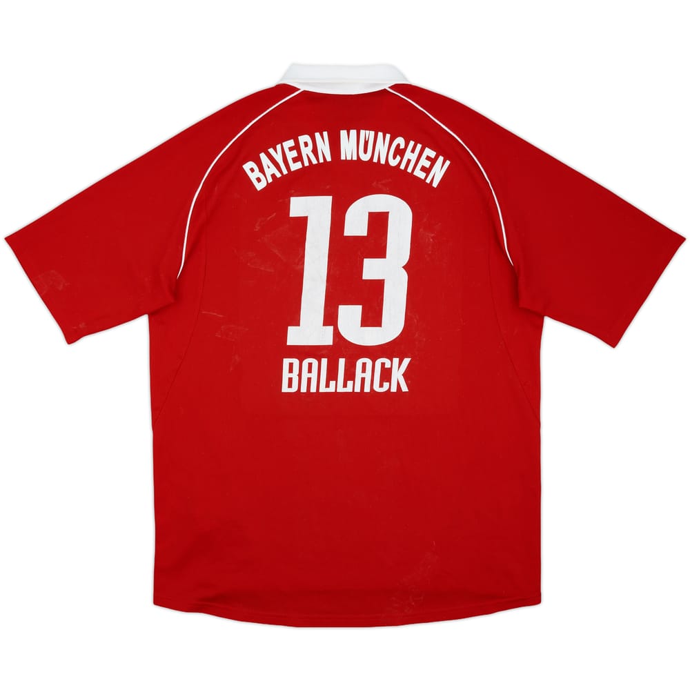 2005-06 Bayern Munich Home Shirt Ballack #13 - 5/10 - (XL)
