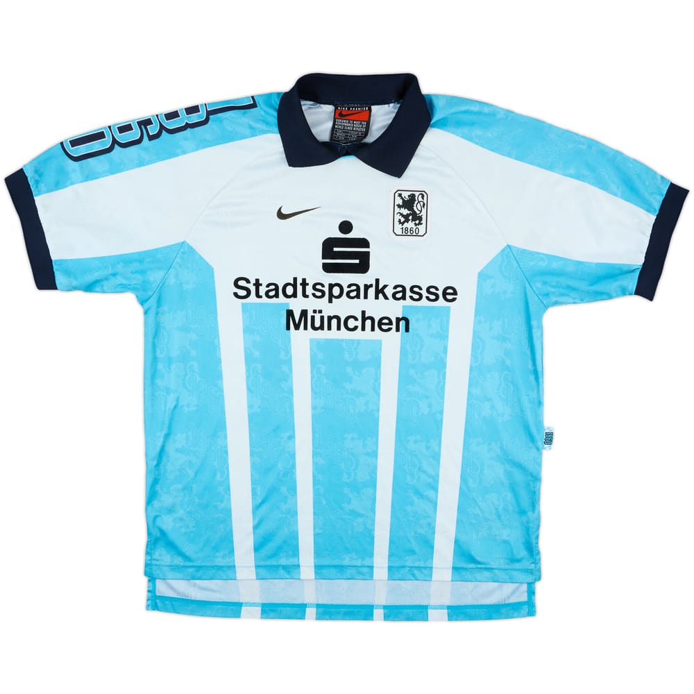 1996-97 1860 Munchen II Match Issue Home Shirt #13