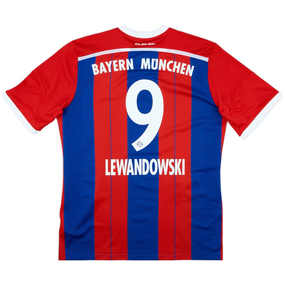 2014-15 Bayern Munich Home Shirt Lewandowski #9 - 10/10 - (L)
