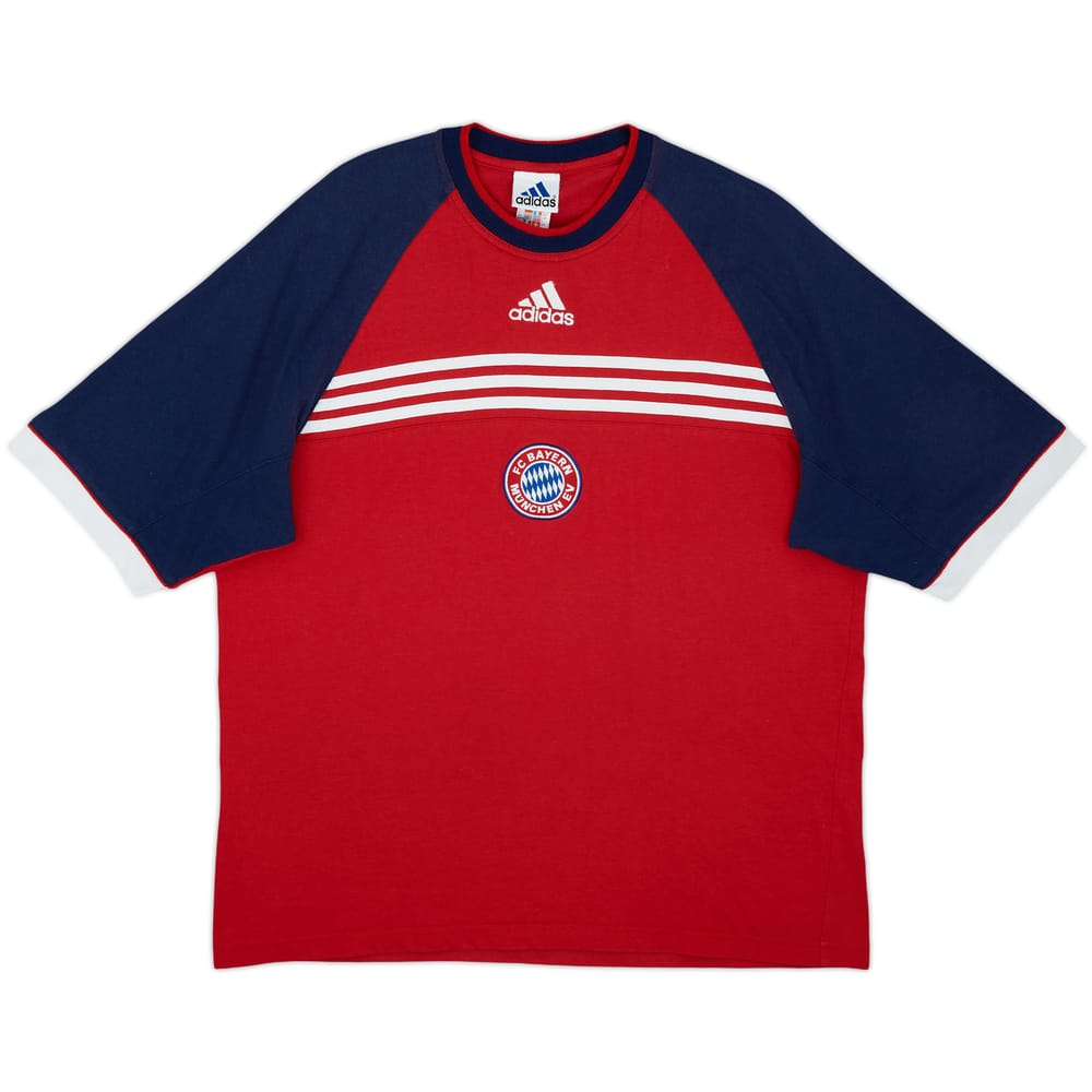 1998-99 Bayern Munich adidas Cotton Tee - 7/10 - (L/XL)