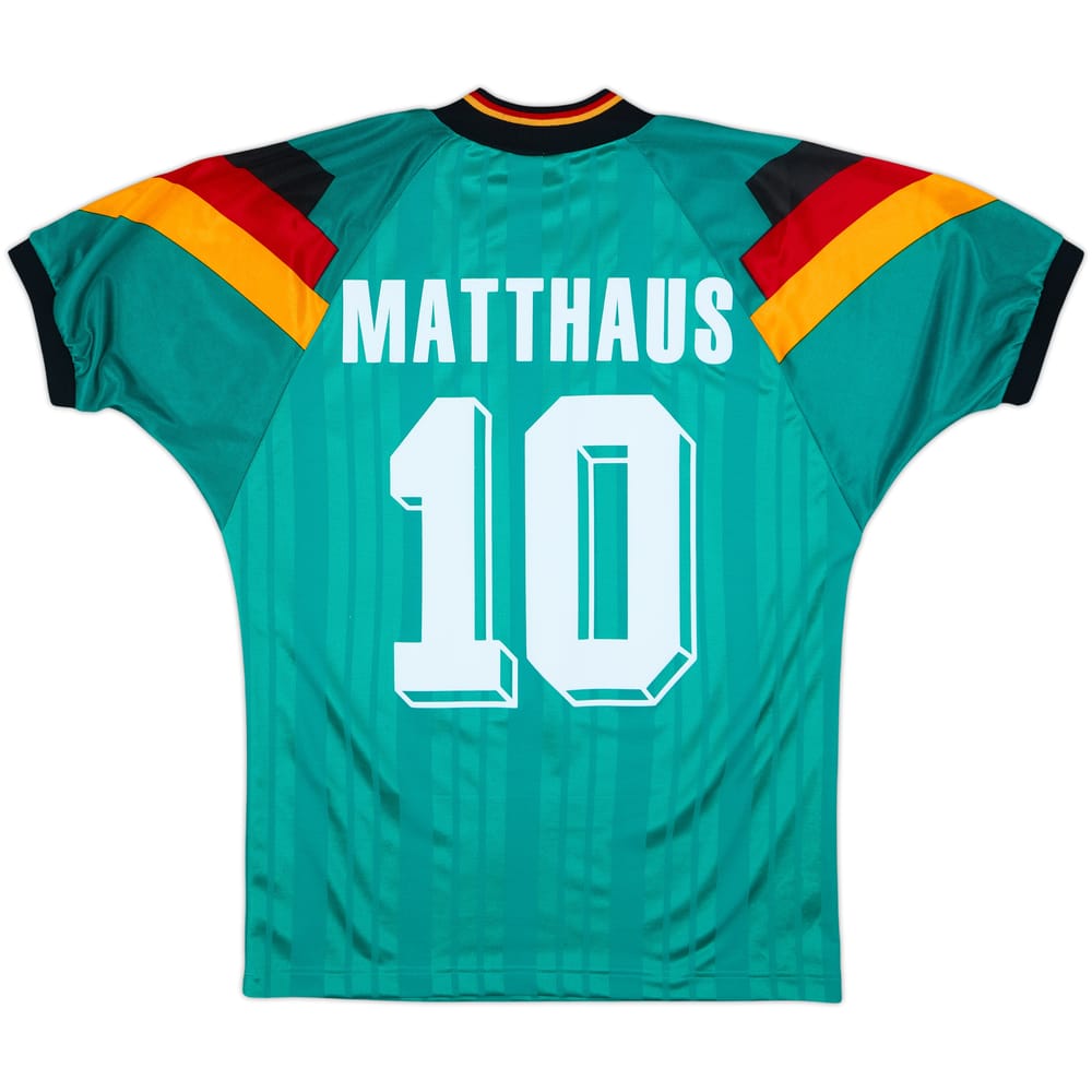 1992-94 Germany Away Shirt Matthaus #10 - 8/10 - (S)