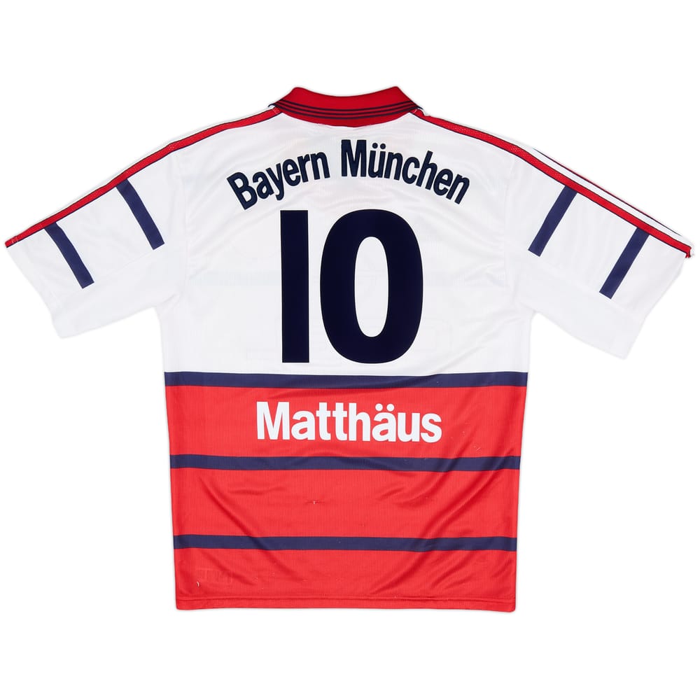 1998-00 Bayern Munich Away Shirt Matthaus #10 - 8/10 - (M)