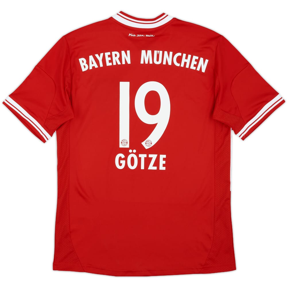 2013-14 Bayern Munich Home Shirt Gotze #19 - 8/10 - (L.Boys)