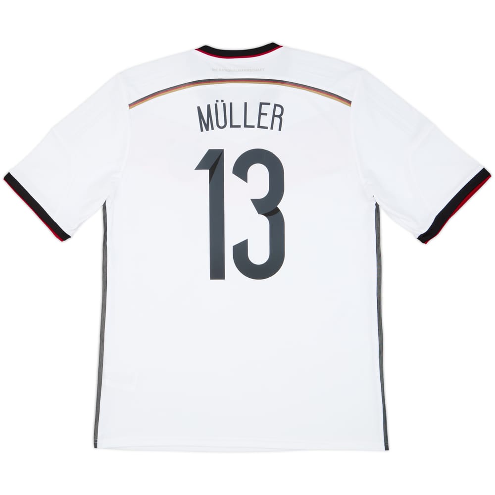 2014-15 Germany Home Shirt Muller #13 - 8/10 - (S)