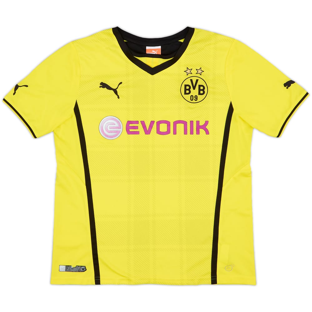 2013-14 Borussia Dortmund Home Shirt - 6/10 - (XL.Boys)