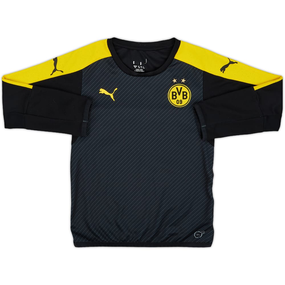 2017-18 Borussia Dortmund Puma Sweat Top - 8/10 - (S.Boys)