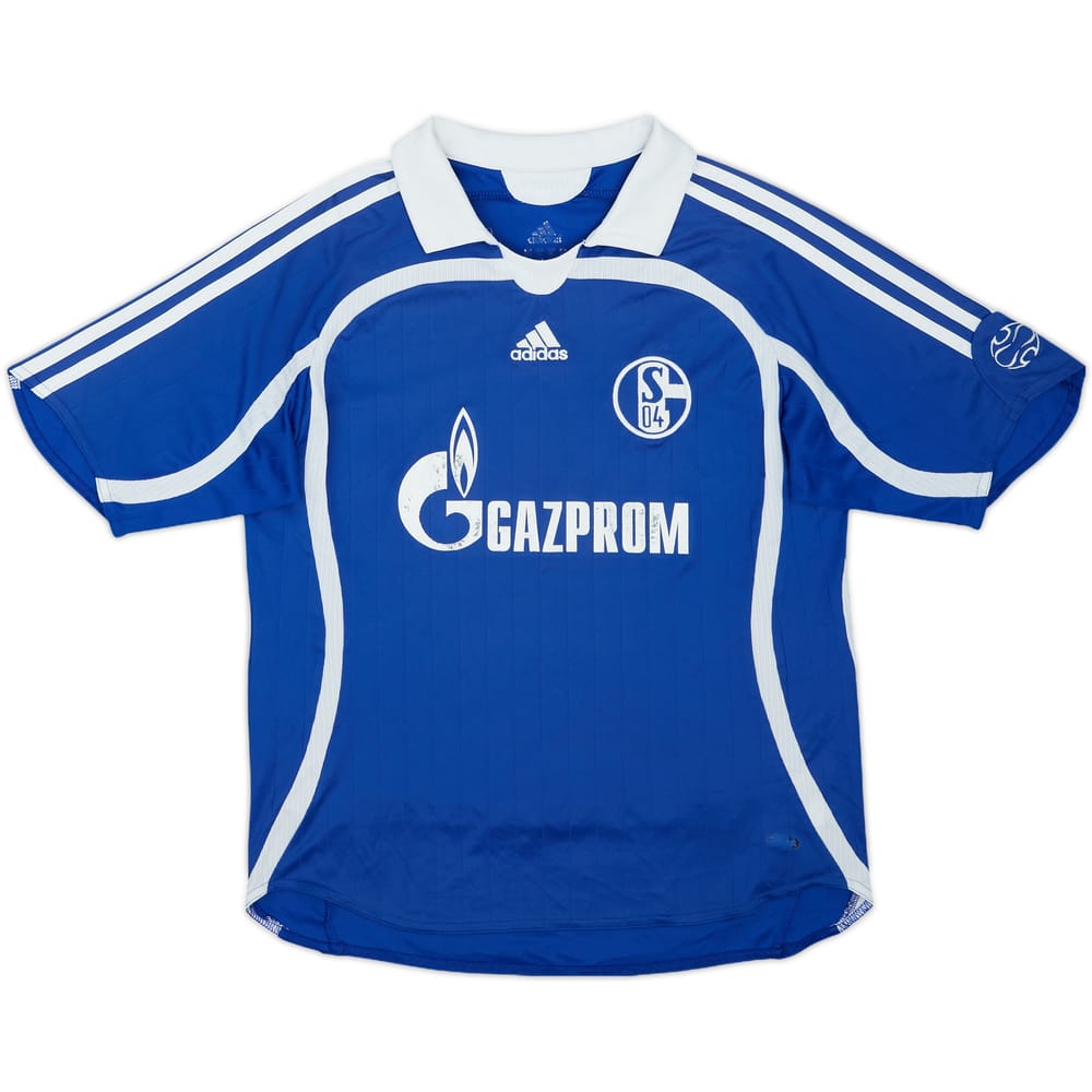 2007-08 Schalke Home Shirt - 5/10 - (L.Boys)