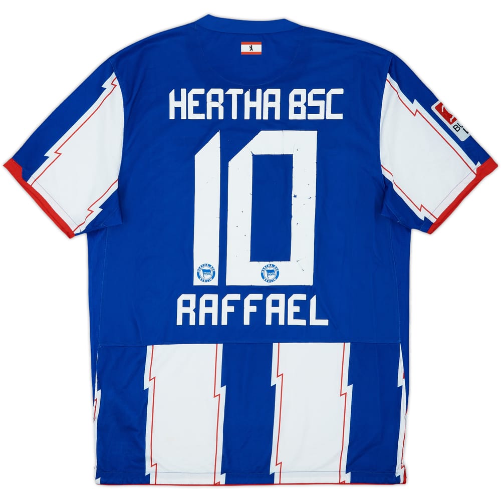 2010-11 Hertha Berlin Home Shirt Raffael #10 - 5/10 - (M)