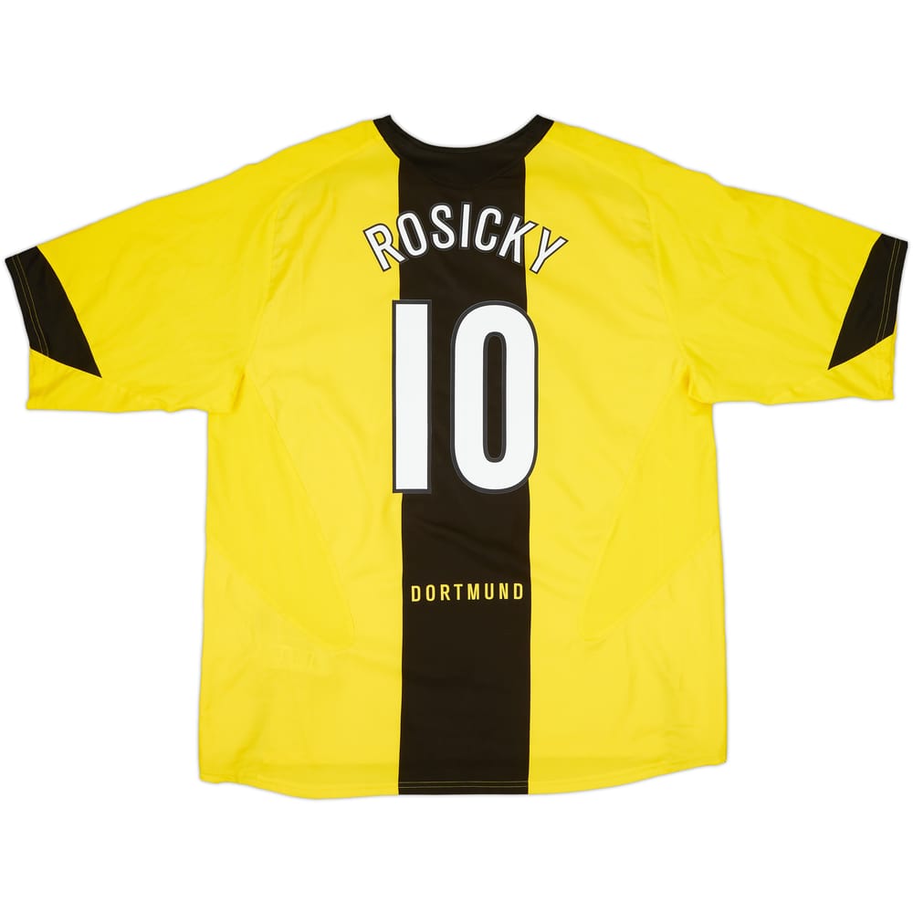 2005-06 Borussia Dortmund Home Shirt Rosicky #10 - 8/10 - (XXL)