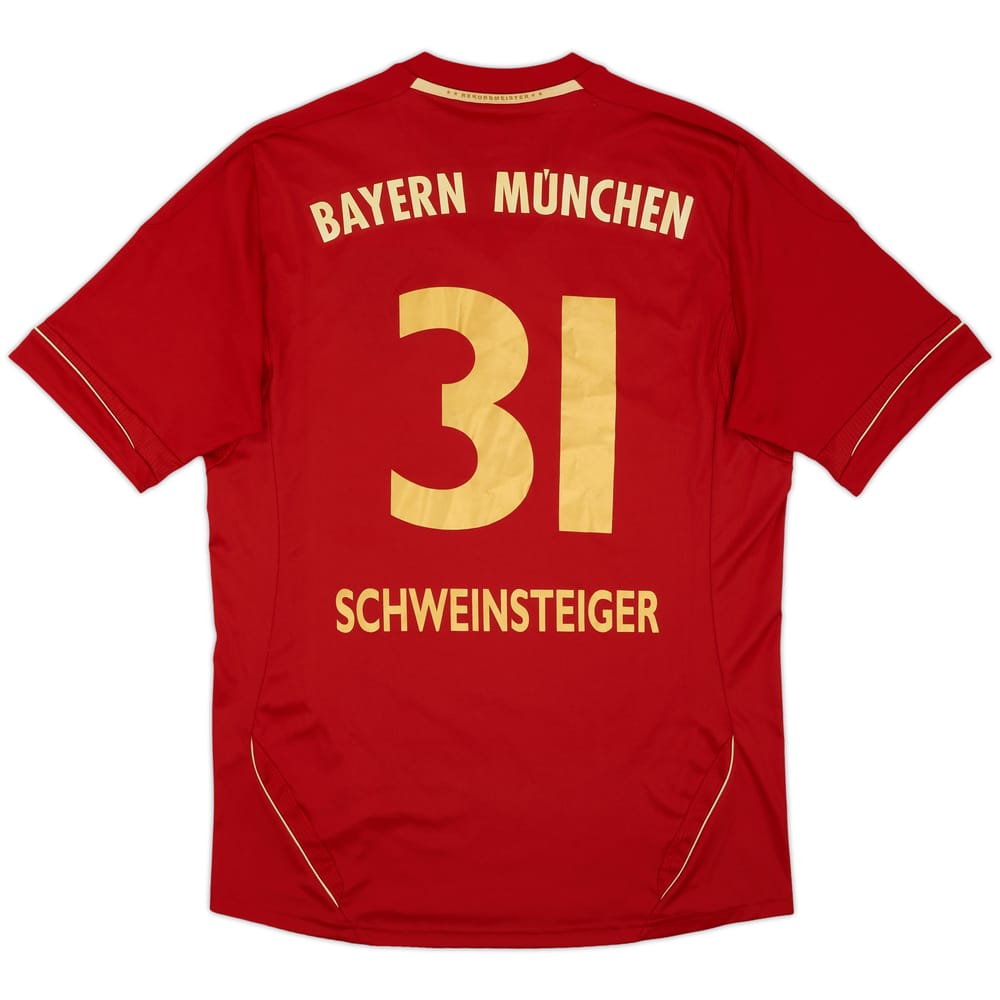 2012-13 Bayern Munich Home Shirt Schweinsteiger #31 - 8/10 - (M)