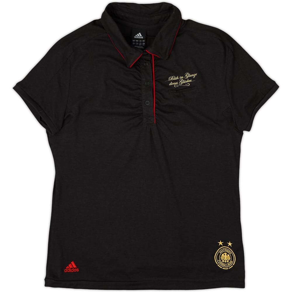 2011 Germany Women's adidas Polo Shirt - 9/10 - (Women's L)