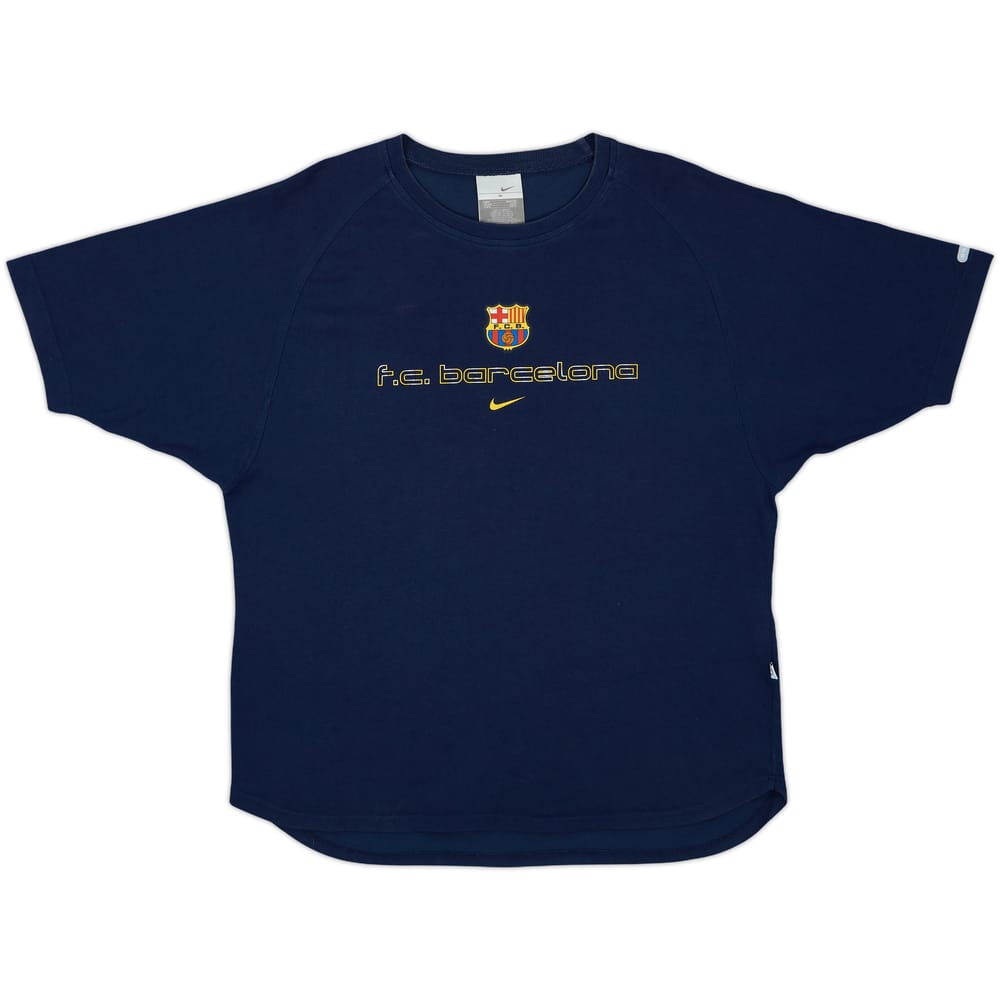 2006-07 Barcelona Nike Cotton Tee - 7/10 - (M)