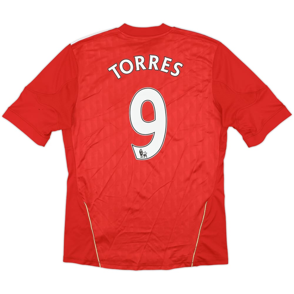 2010-12 Liverpool Home Shirt Torres #9 - 6/10 - (M)