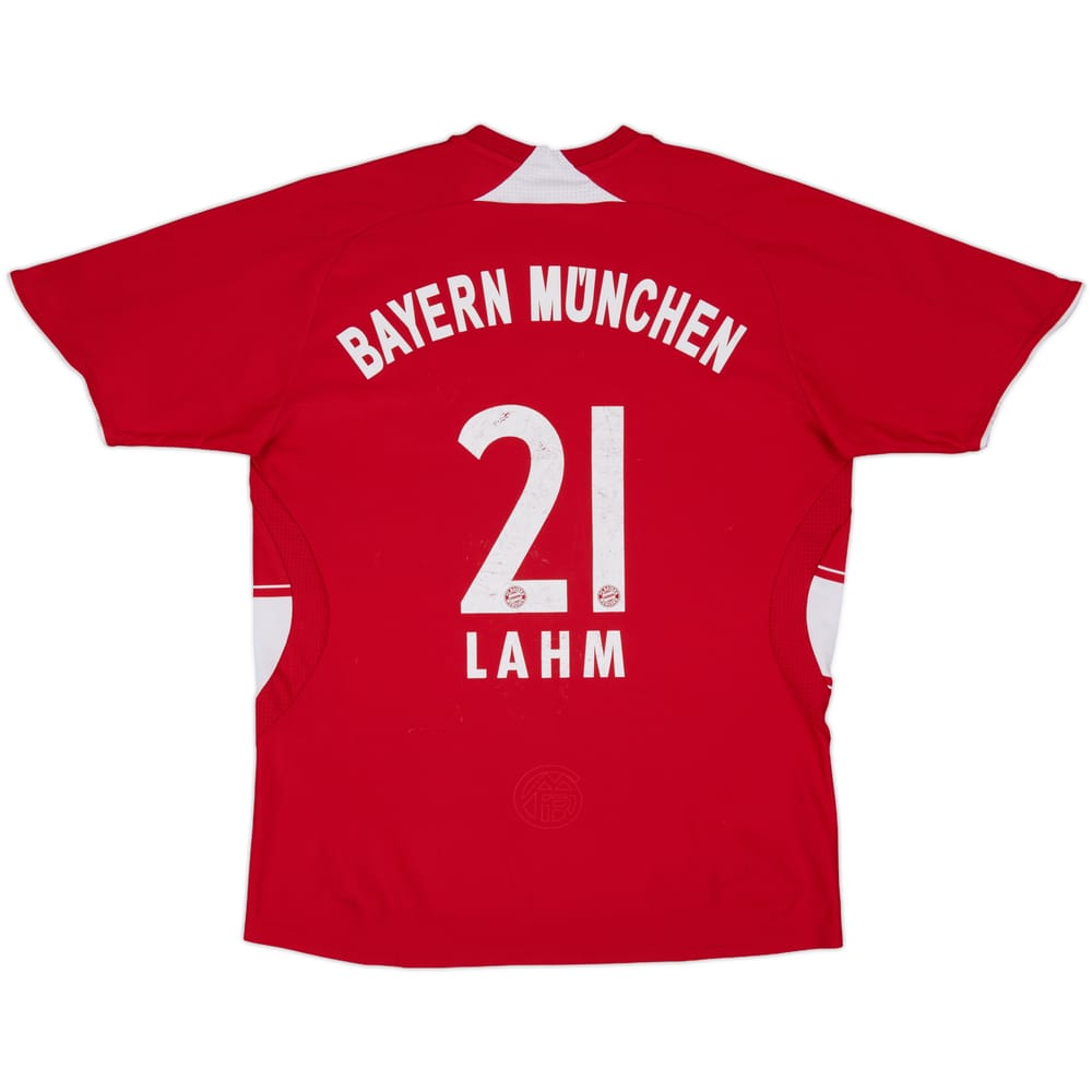 2008-09 Bayern Munich Home Shirt Lahm #21 - 6/10 - (L.Boys)
