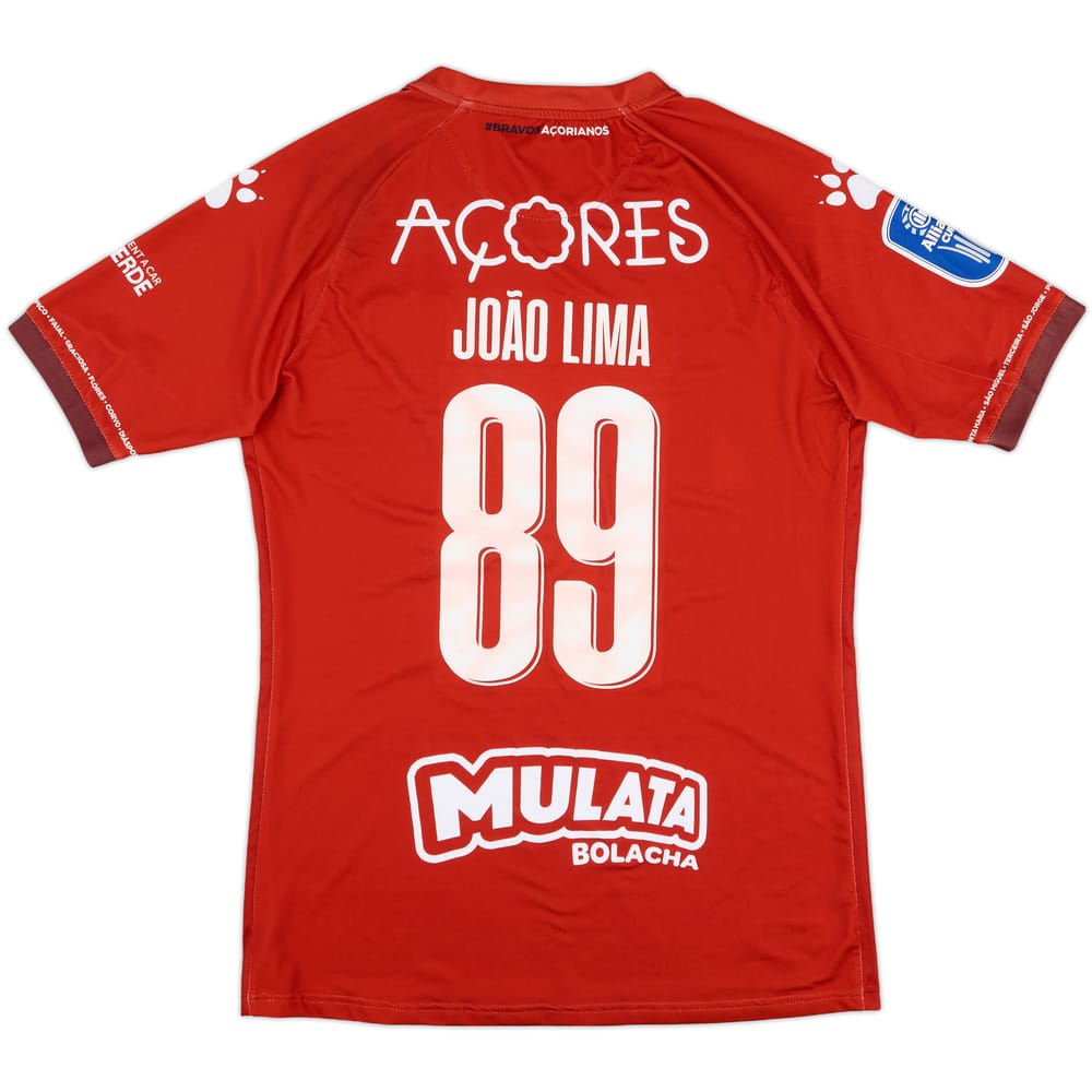 2022-23 Santa Clara Match Issue Taca da Liga Home Shirt Joao Lima #89