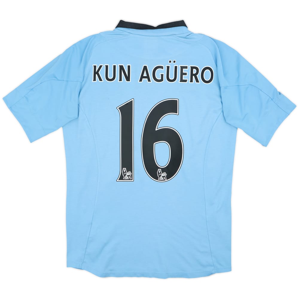 Camiseta de local del Manchester City 2012-13 Kun Aguero #16 - 6/10 - (S)