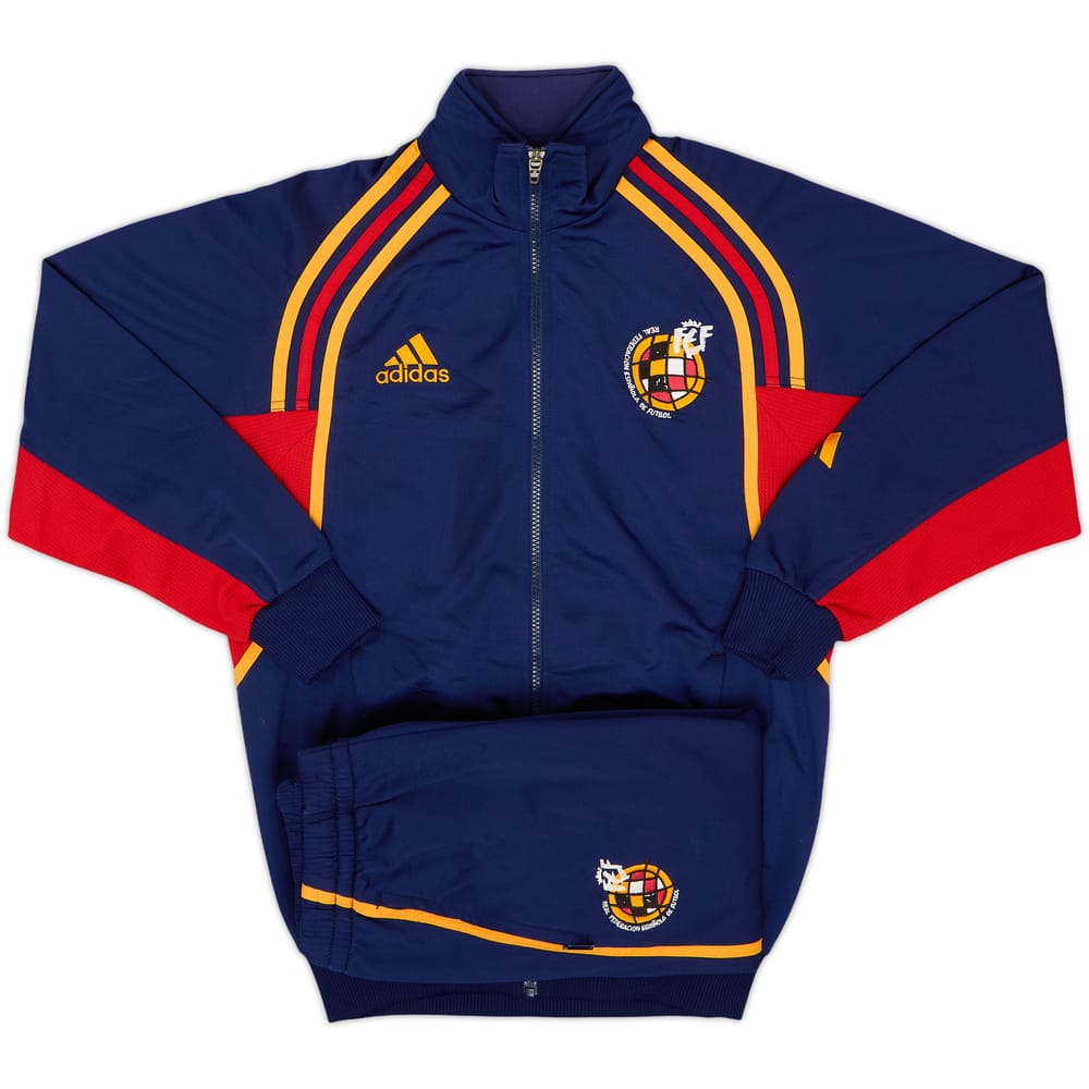 2000-02 Spain adidas Tracksuit - 6/10 - (L.Boys)