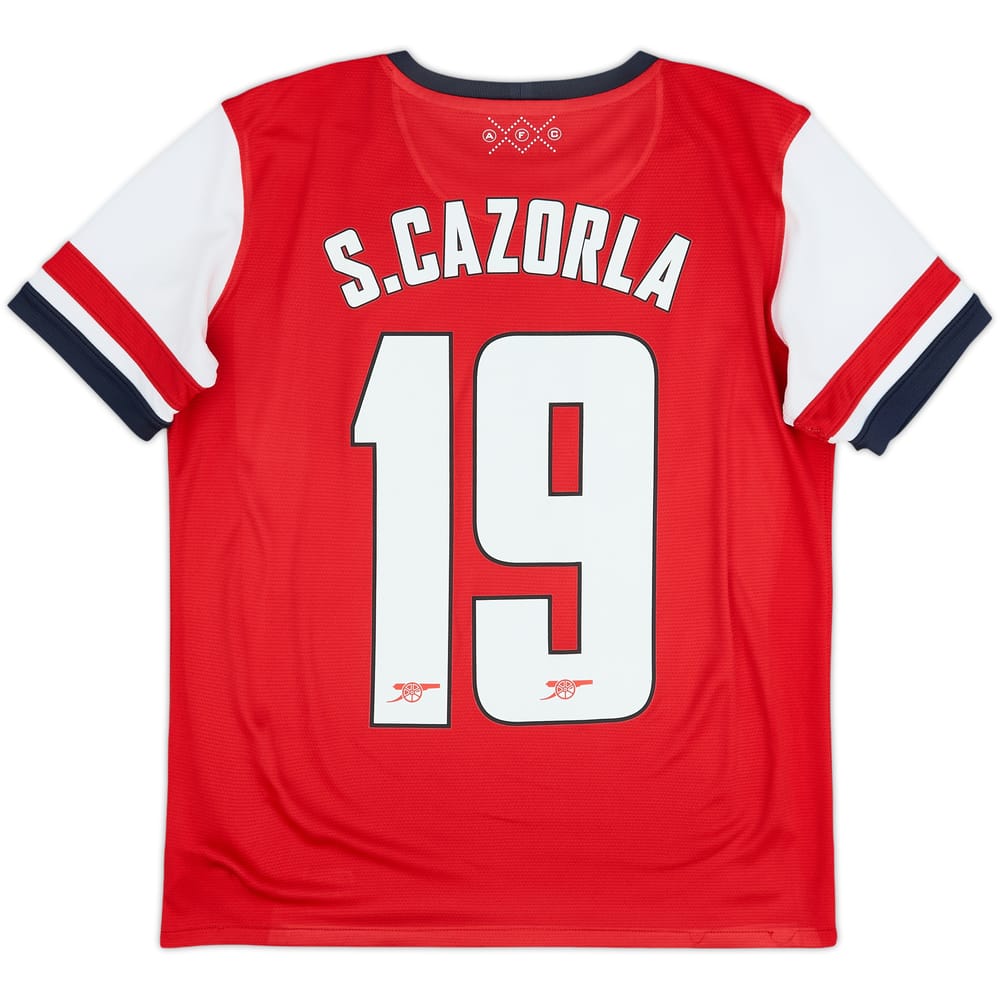 2012-14 Arsenal Home Shirt S.Cazorla #19 - 5/10 - (15-16 Years)