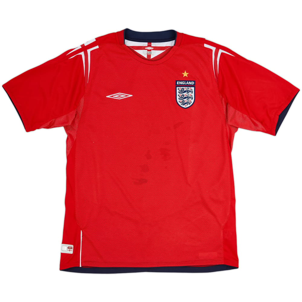 2004-06 England Away Shirt - 5/10 - (M)