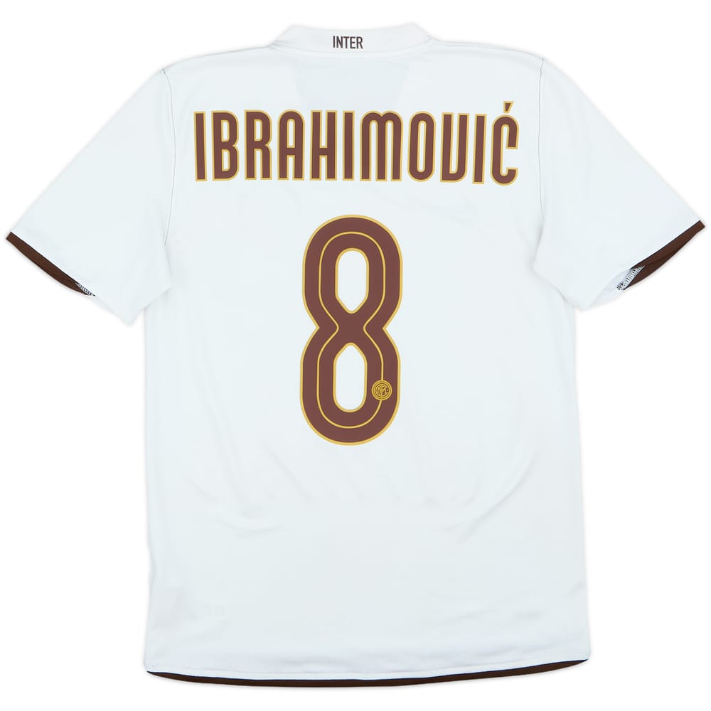 2008-09 Inter Milan Away Shirt Ibrahimovic #8 - 5/10 - (M)