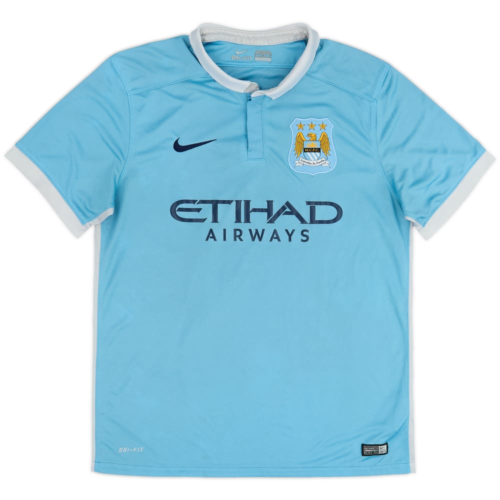 2015-16 Manchester City Home Shirt - 4/10 - (L)