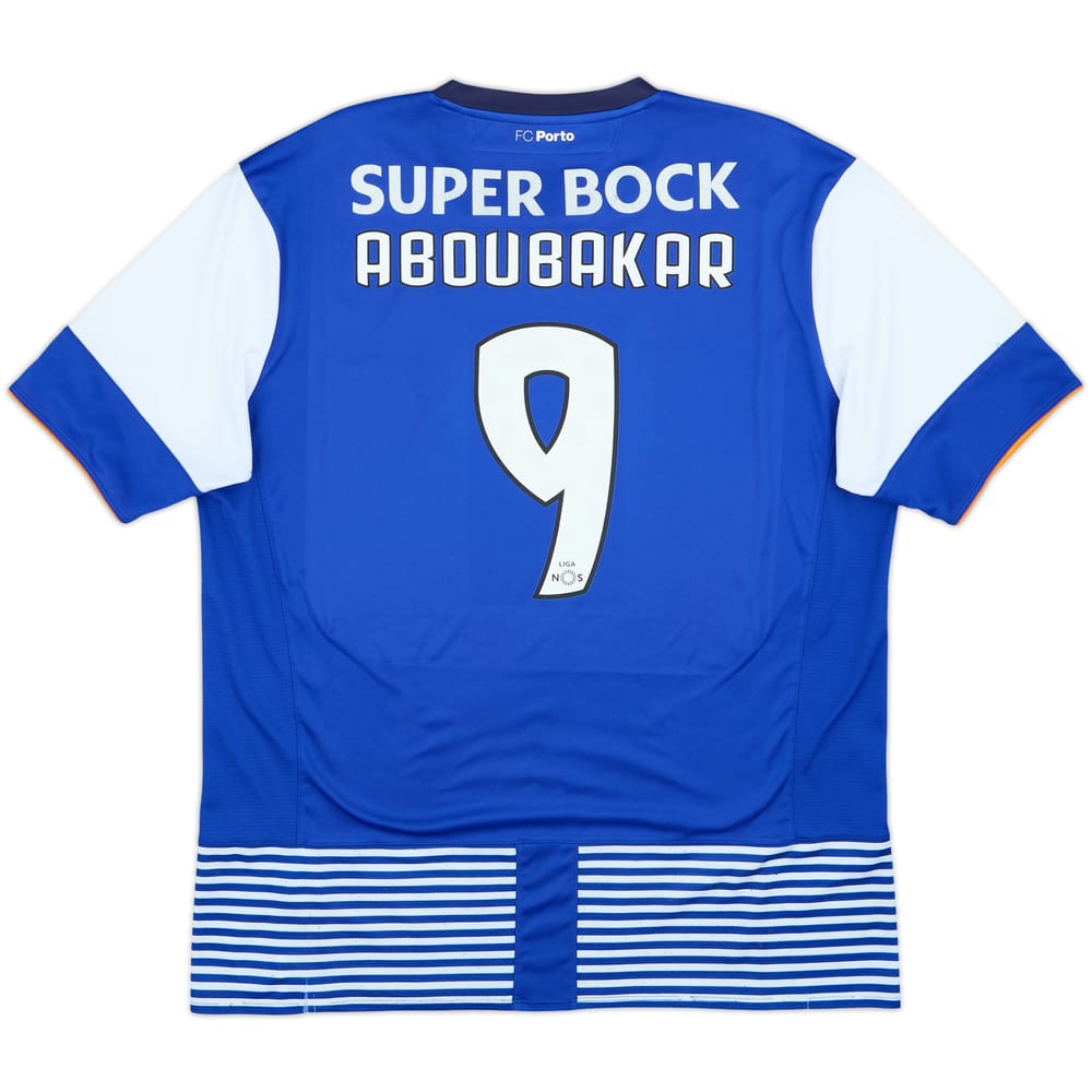 Camiseta de local del Porto 2015-16 Aboubakar #9 - 7/10 - (XL)