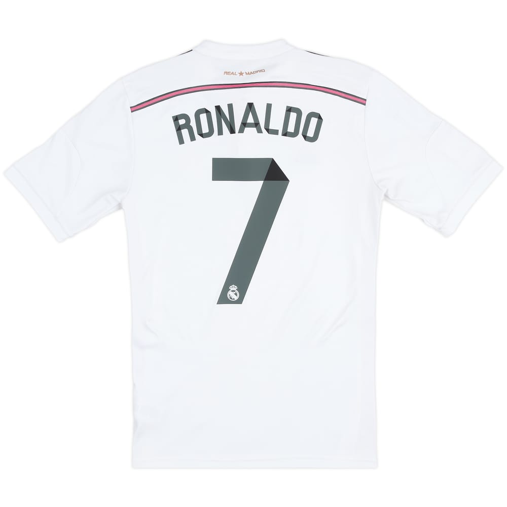 2014-15 Real Madrid Home Shirt Ronaldo #7 - 5/10 - (S)