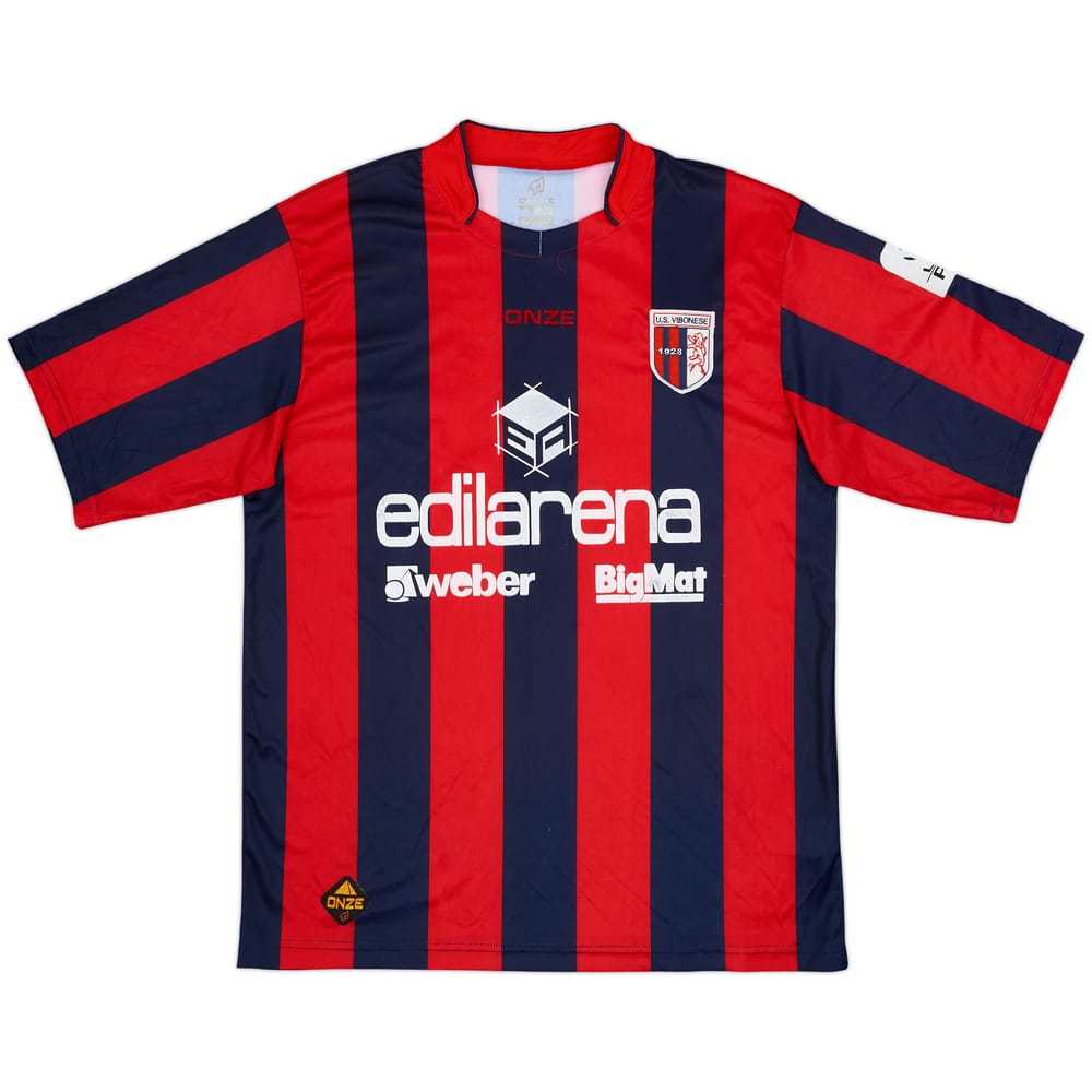 2011-12 US Vibonese Match Issue Home Shirt #10
