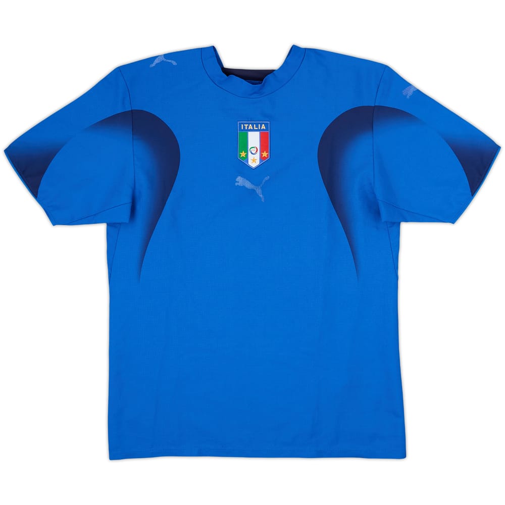 2006 Italy Home Shirt - 4/10 - (S)